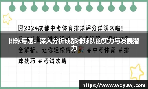 排球专题：深入分析成都排球队的实力与发展潜力