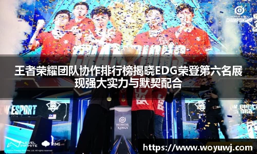王者荣耀团队协作排行榜揭晓EDG荣登第六名展现强大实力与默契配合