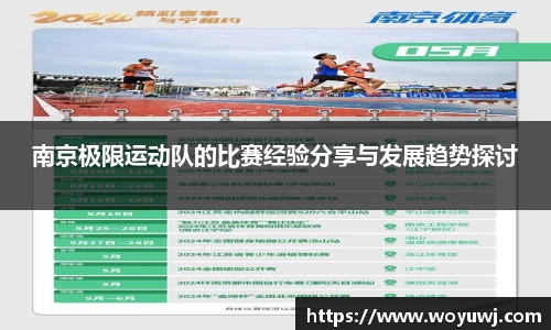 南京极限运动队的比赛经验分享与发展趋势探讨