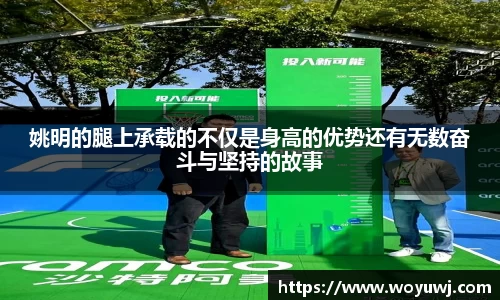 姚明的腿上承载的不仅是身高的优势还有无数奋斗与坚持的故事